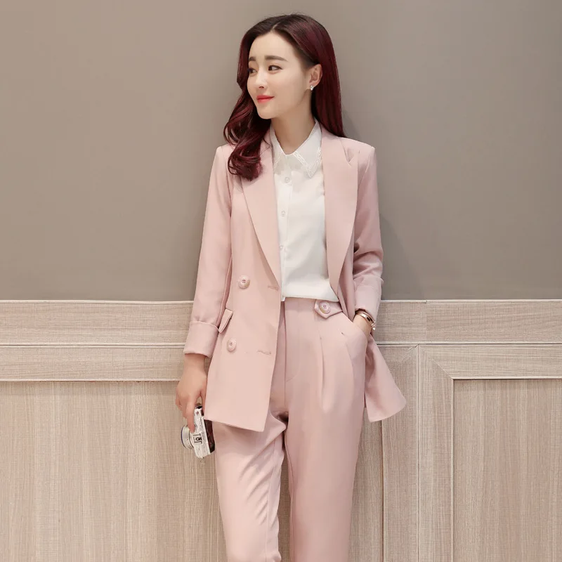 

Suit suit women's spring and autumn new Korean fashion casual workwear professional wear office wear two-piece AL181125