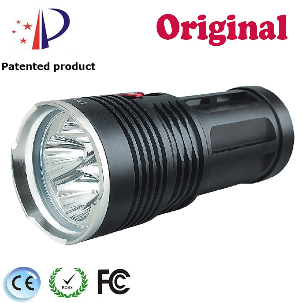 

UniqueFire SMO Reflector Flashlight UF-V10-4 4x XM-L2 LED Bulb Super Strong-Light Torch 5 Modes Waterproof Flashlight Lamp