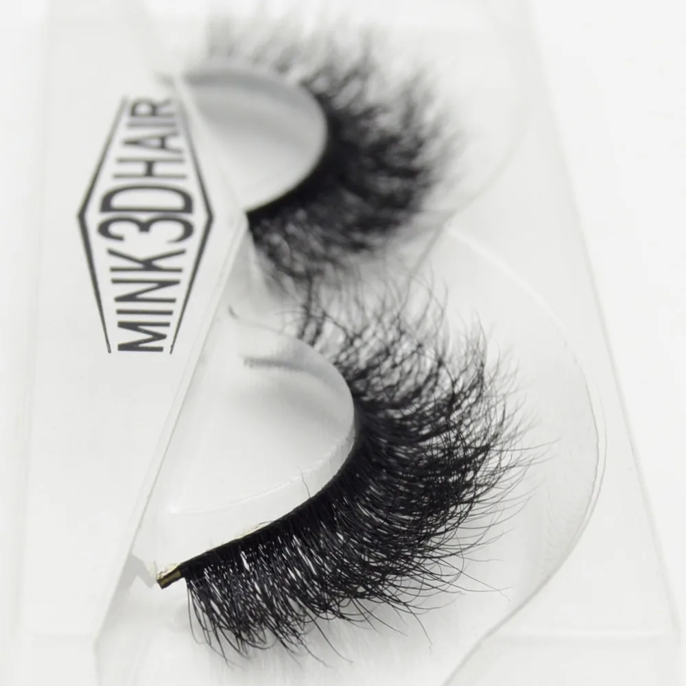 Visofree 3D Mink Eyelashes Upper Lashes 100% Real Mink Strip Eyelashes Handmade Crossing Mink Eye Lashes Extension A09