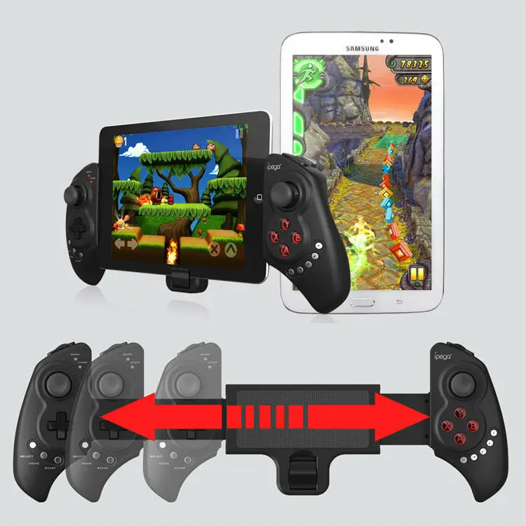 Nieuwe ipega pg-9023 Telescopische Draadloze Bluetooth Gamepad Gaming Controller Game Pad Joystick voor Android Telefoons Windows PC Pad