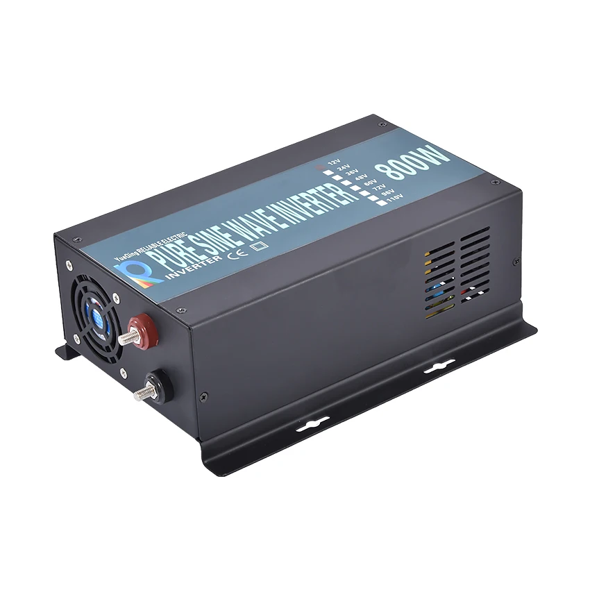 

LED display Off grid solar inverter RBP-800S 12/24/48VDC to 110/220VAC 800 W nominal sinusoidal Pure Wave Power Inverter