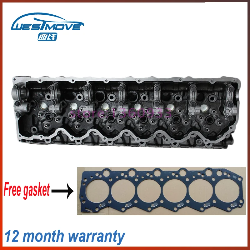 cylinder head for Toyota Land cruiser 4.2 td 4164cc 24V L6 engine : 1HDFTE 1HD 1HD-FTE 11101-17042 11101-17044 11101-13042