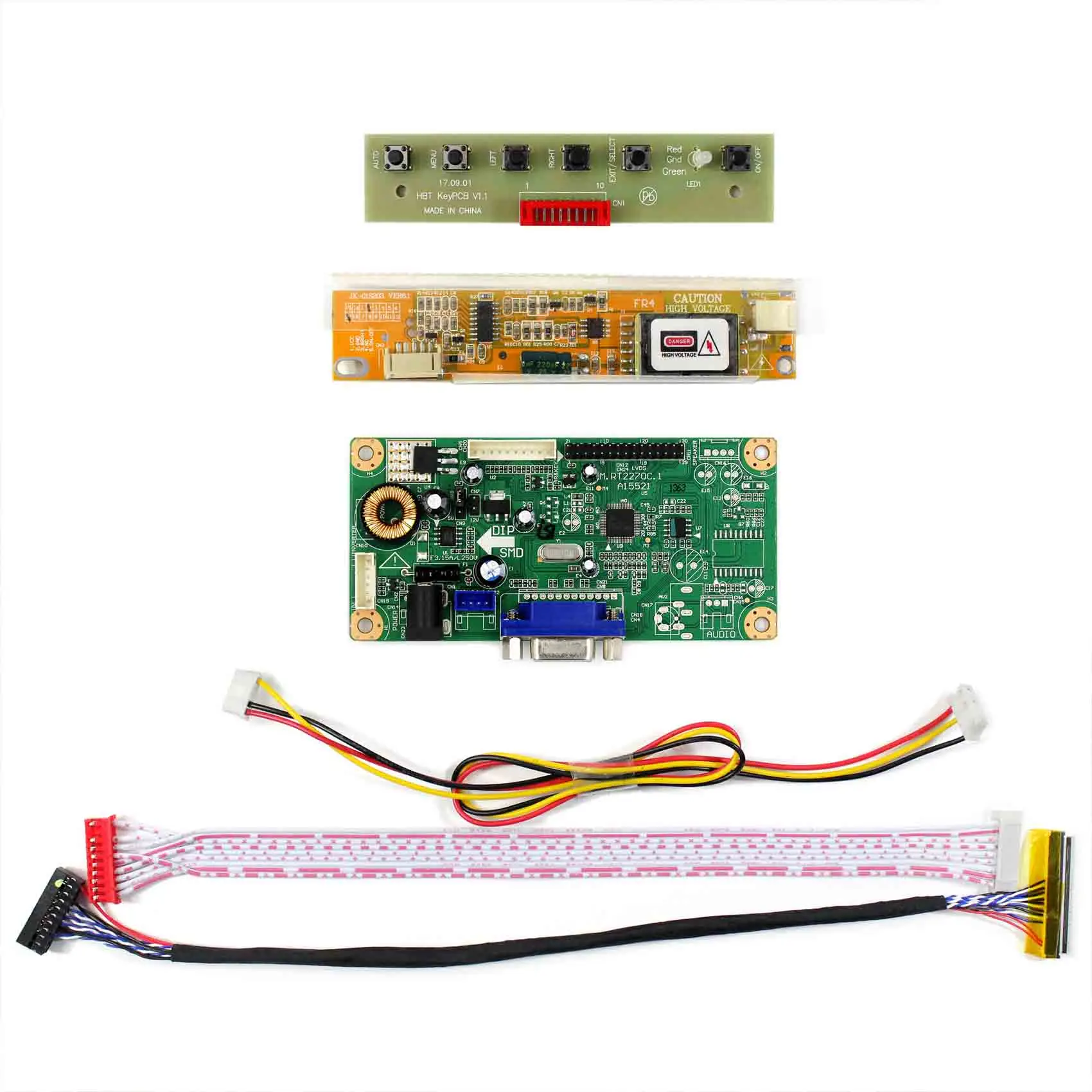 VGA وحدة تحكم بشاشة إل سي دي مجلس 15 بوصة LP150X09 N150XB QD15XL06 1024x768 LCD شاشة