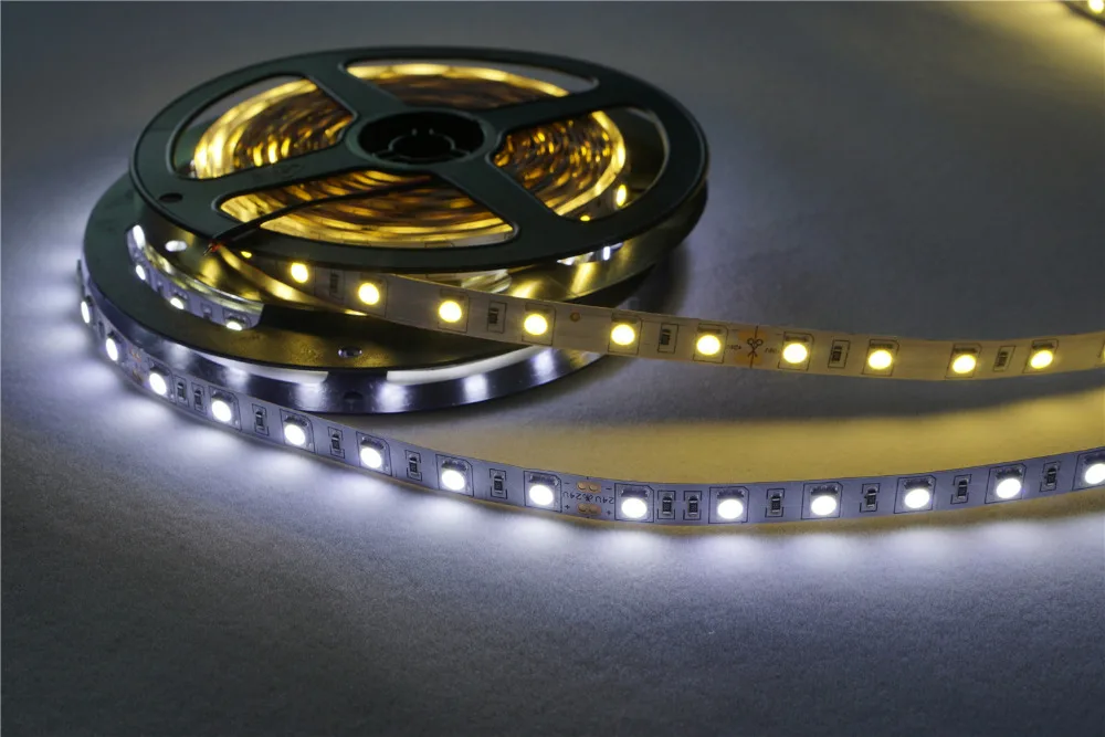 

DC24V Non-Waterproof LED Strip 5050 fiexible light 60Led/m,5m/lot ,White,Warm white,Red,Green,Blue,Yellow,RGB Controller