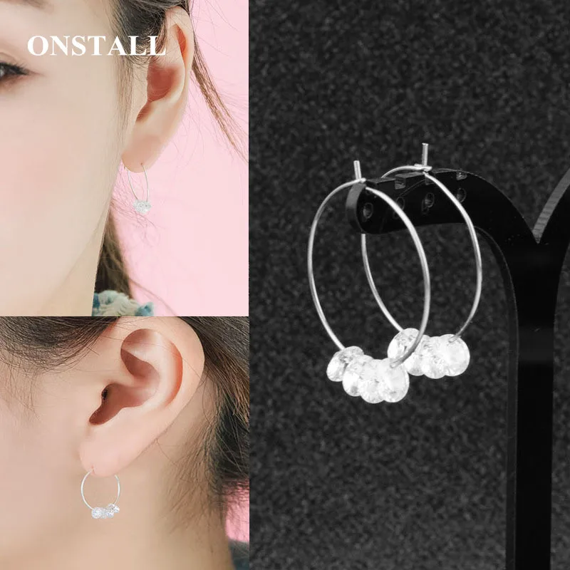 ONSTALL 018 Korean Fashion Pop Jewelry  Bangtan men earring  Earring For Women Vintage Long Men Earring Geometric