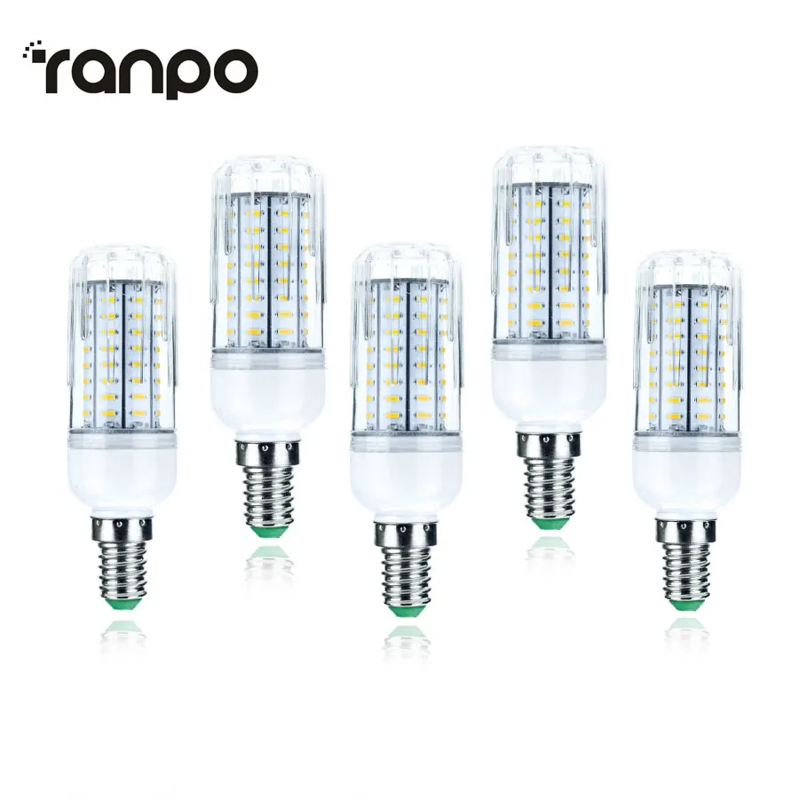 높은 광속 4014 SMD 깜박임 LED 옥수수 전구 E27 E14 220V LED 램프 스포트 라이트 10W 20W 25W 30W 샹들리에 전구 조명