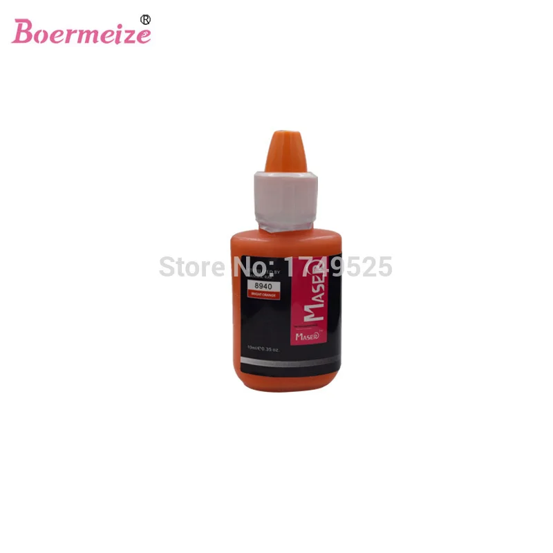 

Makeup Pigment1 Bottle 8940 Light Orange 10ML Professionaleyebrow Lip Tattoo Permanent Makeup Free Ship by China Past Tattoo Ink