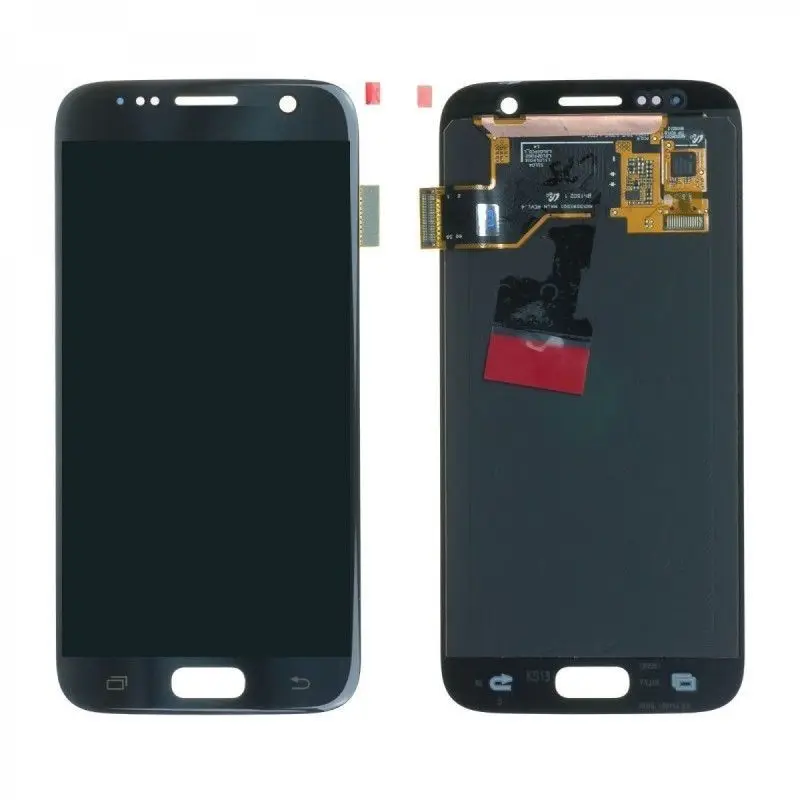 Wyświetlacz S7 do SAMSUNG GALAXY S7 G930F G930A wyświetlacz LCD ekran dotykowy Digitizer zgromadzenie części zamienne