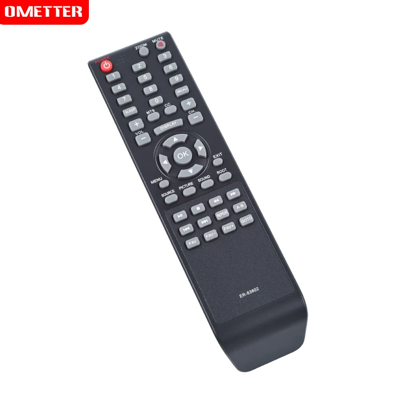 الأصلي عن بعد نقطة تفتيش تحكم عن بعد جديد للاستخدام ل هيسنس ER-83802 تحكم عن بعد تلفاز LCD