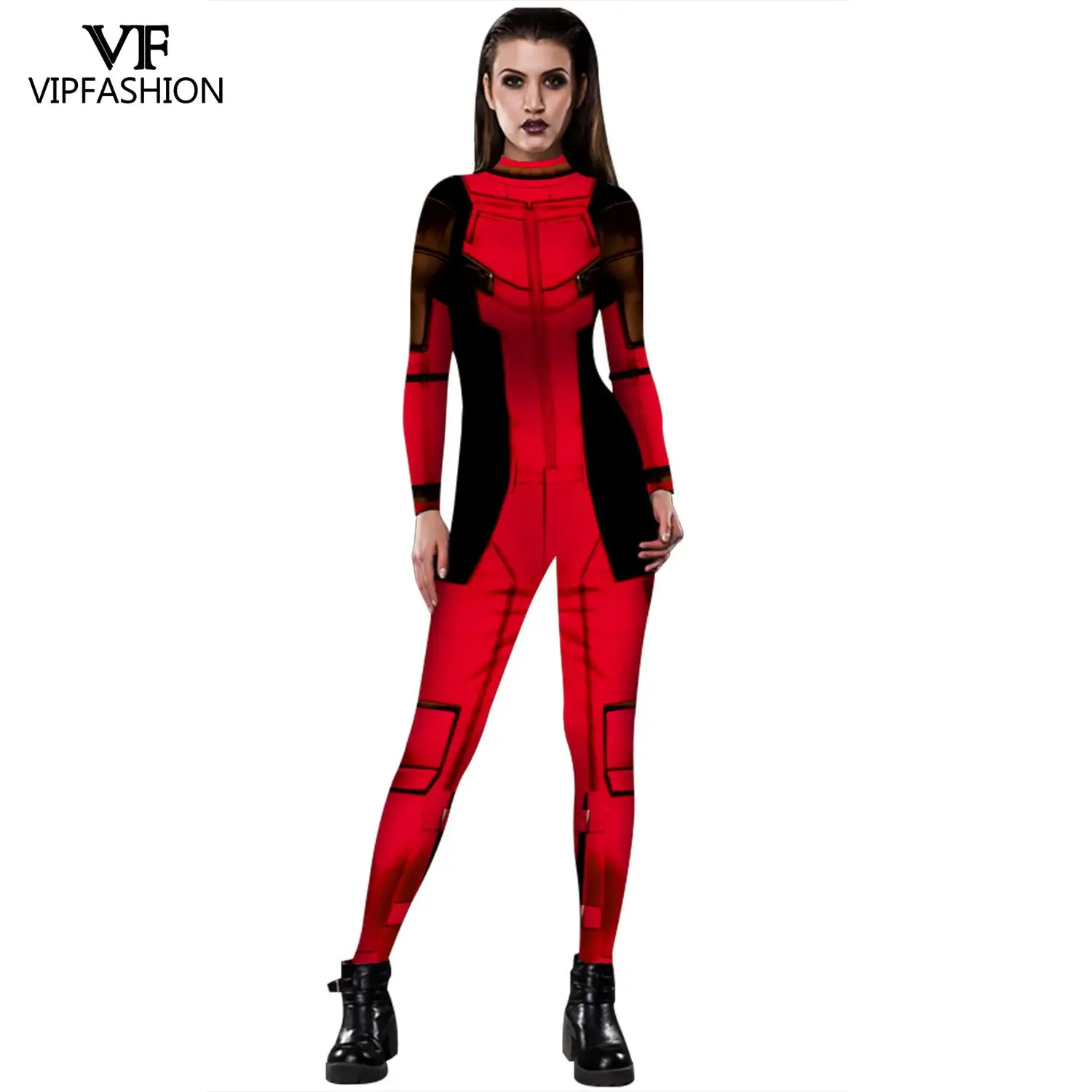 VIP FASHION Mystique Hero Anime Aquaman Wife Mera Cosplay Deadpool Sexy Costume Carnival Halloween Costumes  For Adult