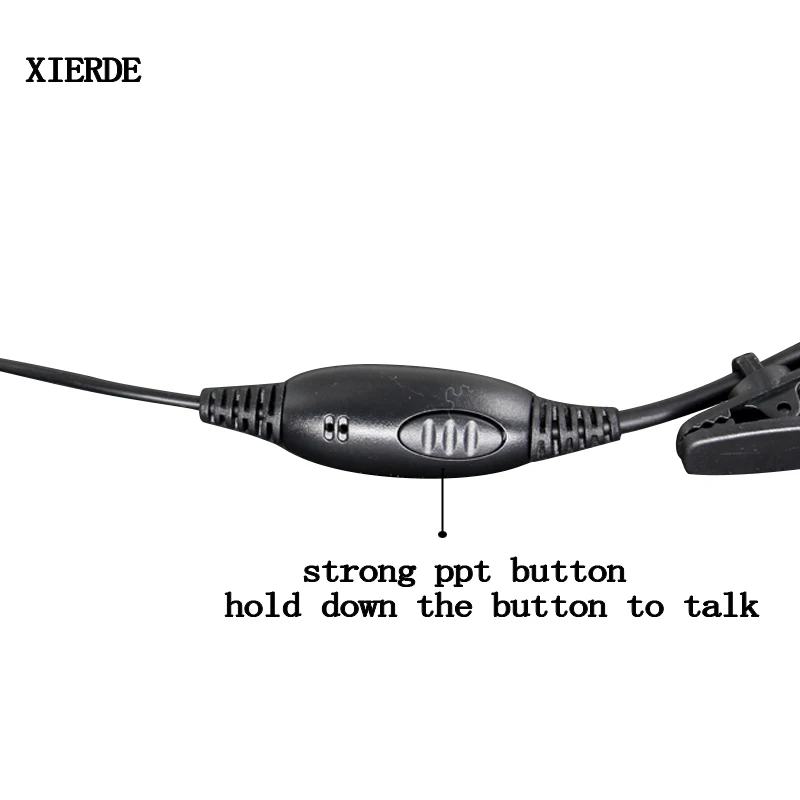 XIERDE Für Motorola 1Pin Mic Headset MTP850 MTH850 Radio in-ohr Hörer MTH800 MTP850 MTS850 MTH600 Ohrstöpsel