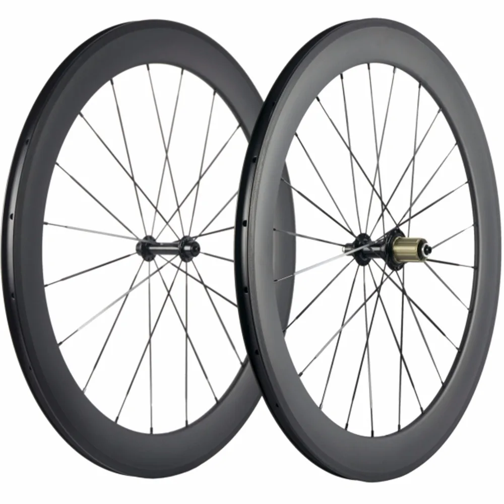 

700C Carbon Wheels 38/50/60/88mm Road Bike Cycle Wheelset Basalt Braking Surface Super Light R13/A271SB