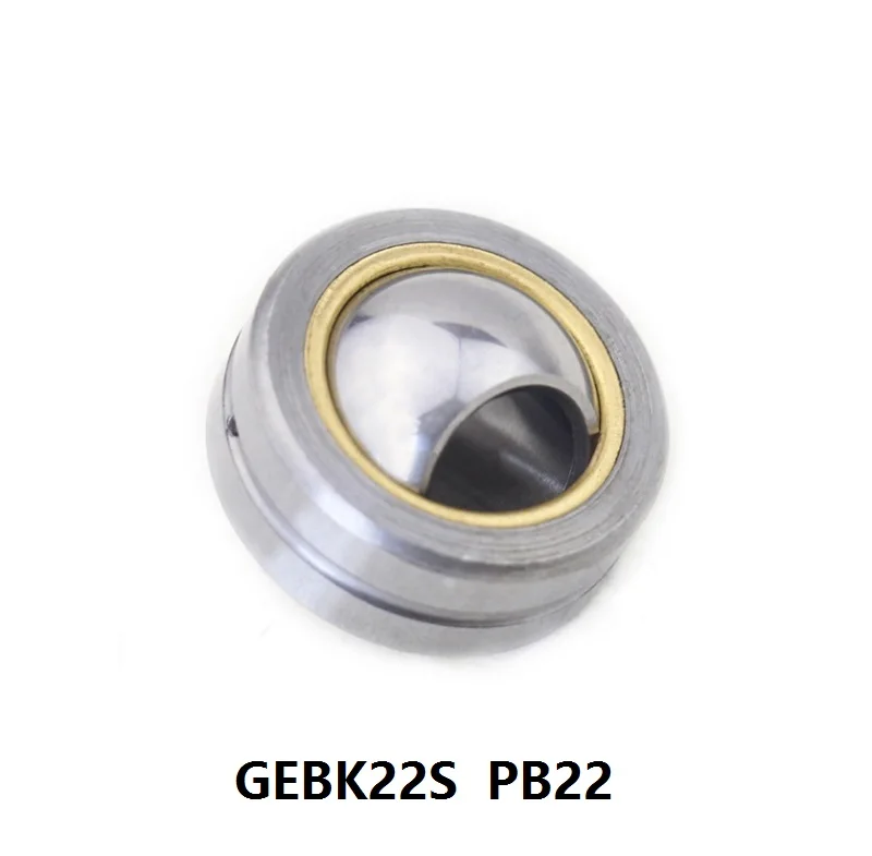 

5pcs/lot GEBK22S PB22 Radial Spherical Plain Bearing With Self-lubrication for 22mm shaft