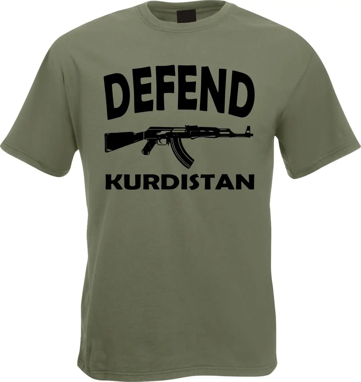 Brand Summer Style Men O-Neck Short-Sleeved Slim Fit Kurden Kurdistan Abdullah Ocalan Apo Pkk Erbil Syrien Design T Shirt