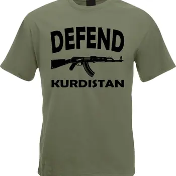 브랜드 여름 스타일 남성 o-넥 반팔 슬림 피트 Kurden Kurdistan Abdullah Ocalan Apo Pkk Erbil Syrien 디자인 T 셔츠 