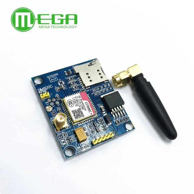 SIM800C Development Board GSM GPRS Module Support Message Bluetooth TTS DTMF Quad-band Alternative SIM900A With Glue Stick