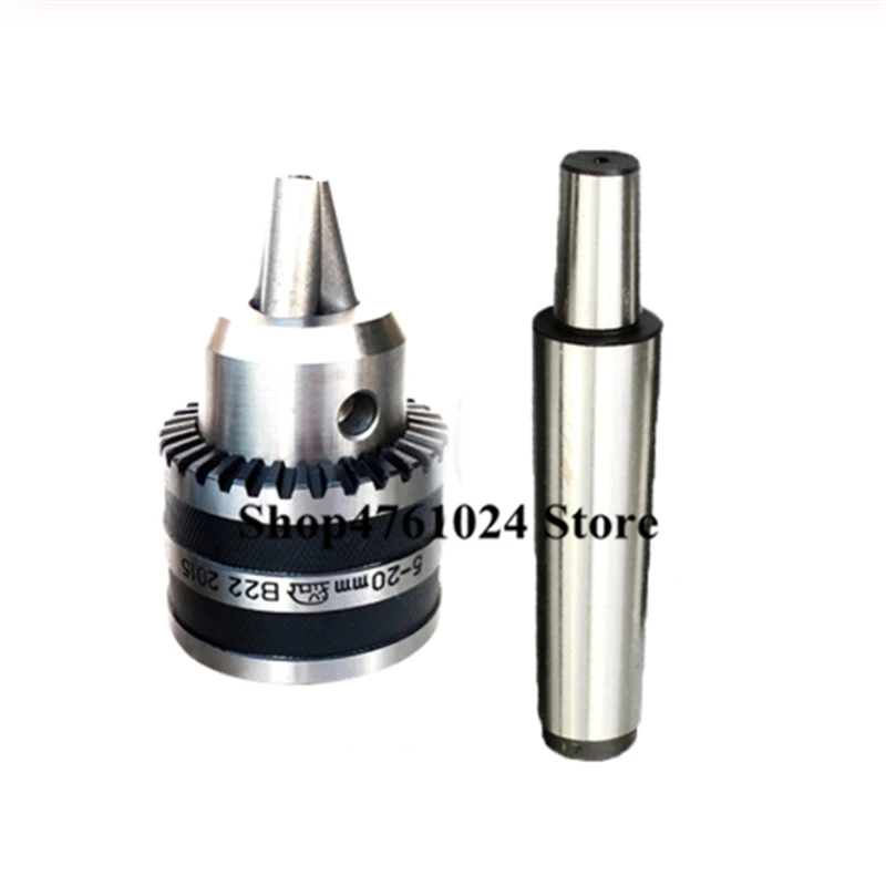 

FREE shipping Precision morse tapper cone MT2 MT3 MT4 B22 thread M10 M12 M16 Drill Chuck 5-20MM Taper Arbor for drilling tool