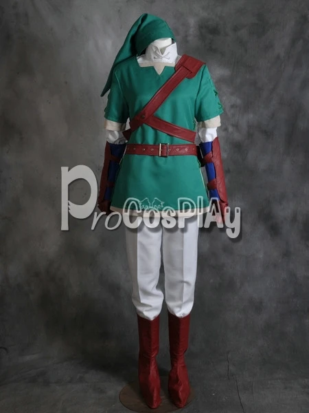 New Arrive  Link Cosplay Costume for Adults and kids/women/men for party