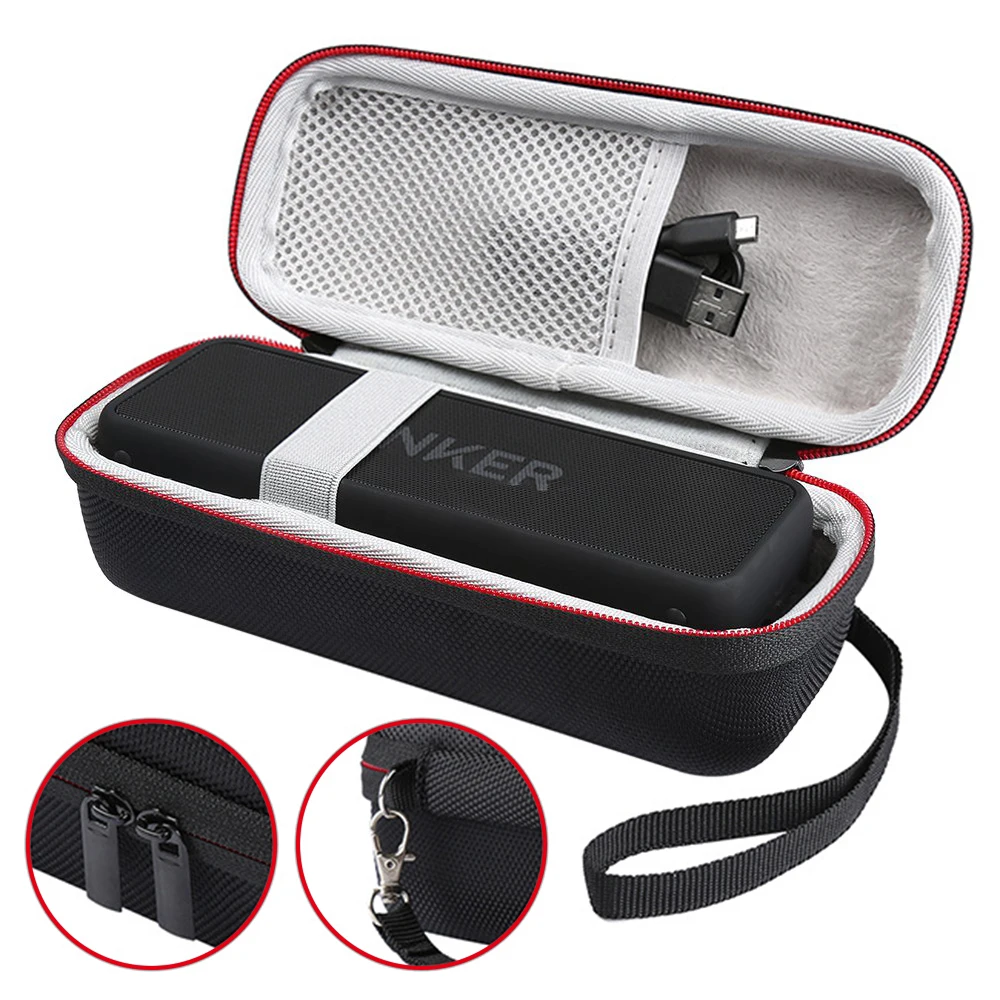 

ZOPRORE Hard EVA Case for Anker Soundcore 2 Bluetooth Speaker - Travel Protective Carrying Storage Bag