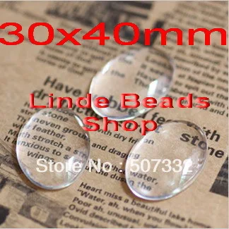 Free shipping 10x14/13x18/18x25/20x30/30x40mm 5sizes clear domed magnifying oval glass cabochons,photo jewelry pendant inserts