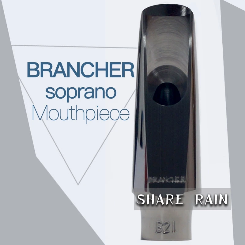 brancher soprano Alto Tenor sax Black King Kong Metal Mouthpiece ligature Hat Complete set