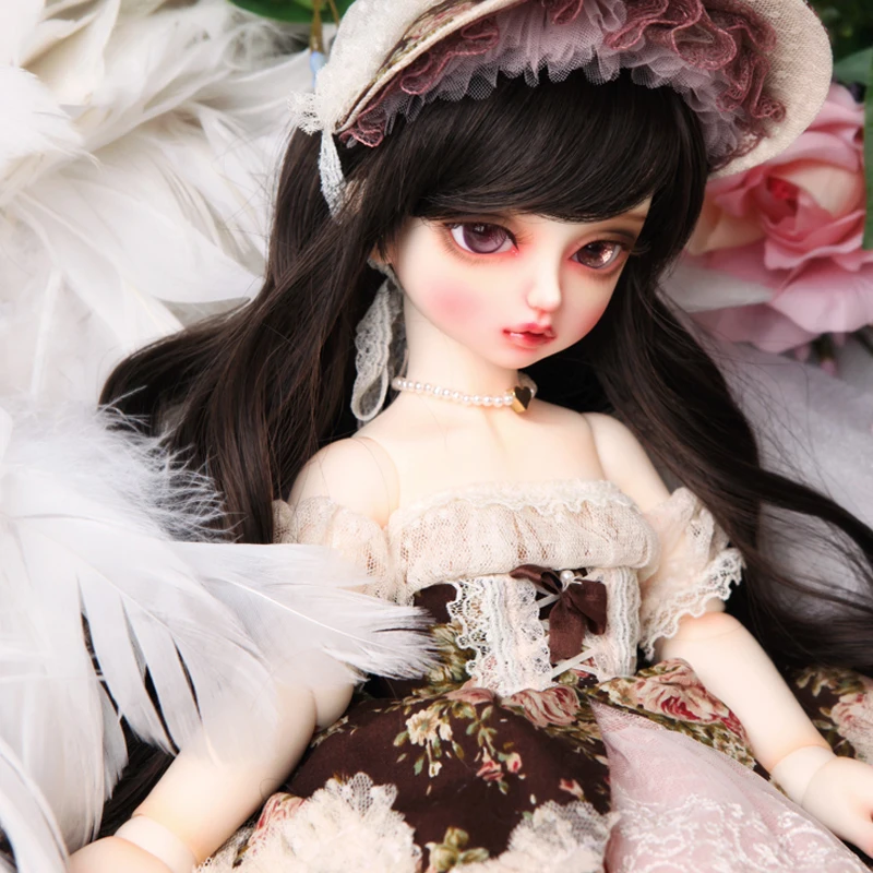 New pattern Luts baby Delf Rose bjd sd dolls 1/4 body model girls delf jid msd  toys  shop resin Free eyes