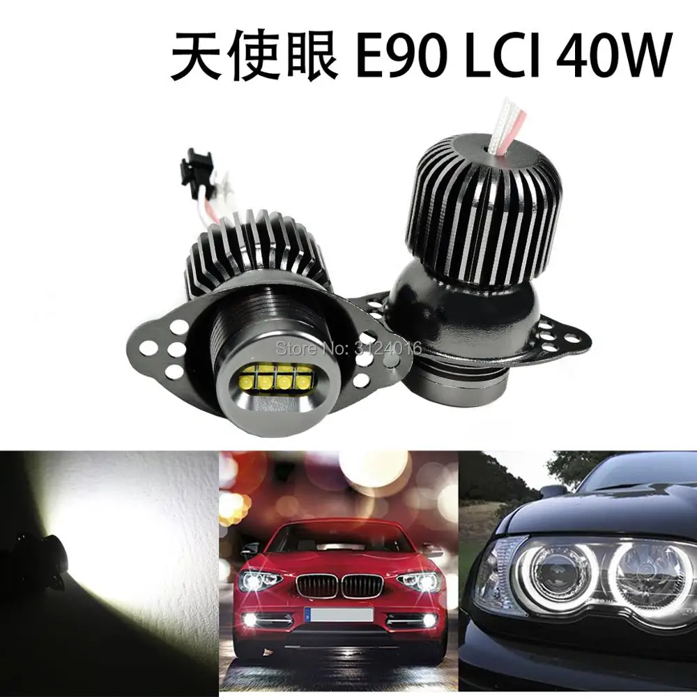 2pc X dahosun E90 E91 LCI 40W Led Marker light for BMW 3 Series Sedan Pre-Facelift,80W Kit