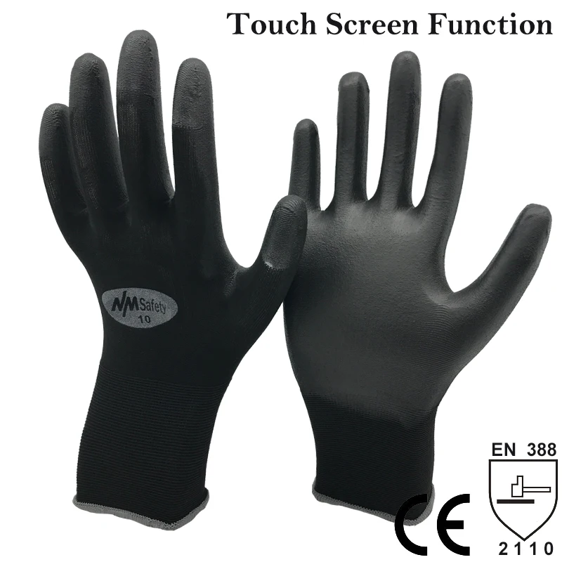 NMSafety Touch Screen Gloves For Warehouse Machine Working