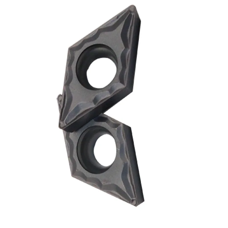 WS7125 DCMT070204 MP 10 ชิ้นเตียงที่น่าเบื่อใบมีดขนาดเล็กรูภายในรูหิน CNC ใบมีดสแตนเลสมีด