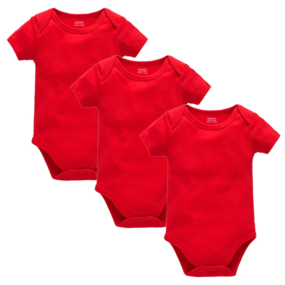 Premium Cotton Baby Bodysuits Multipack 5