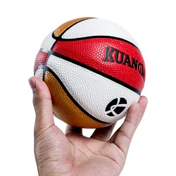 Kuangmi Mini pelota de juego de baloncesto para niños, pelota conmemorativa, regalos para niños juguetes, alta calidad