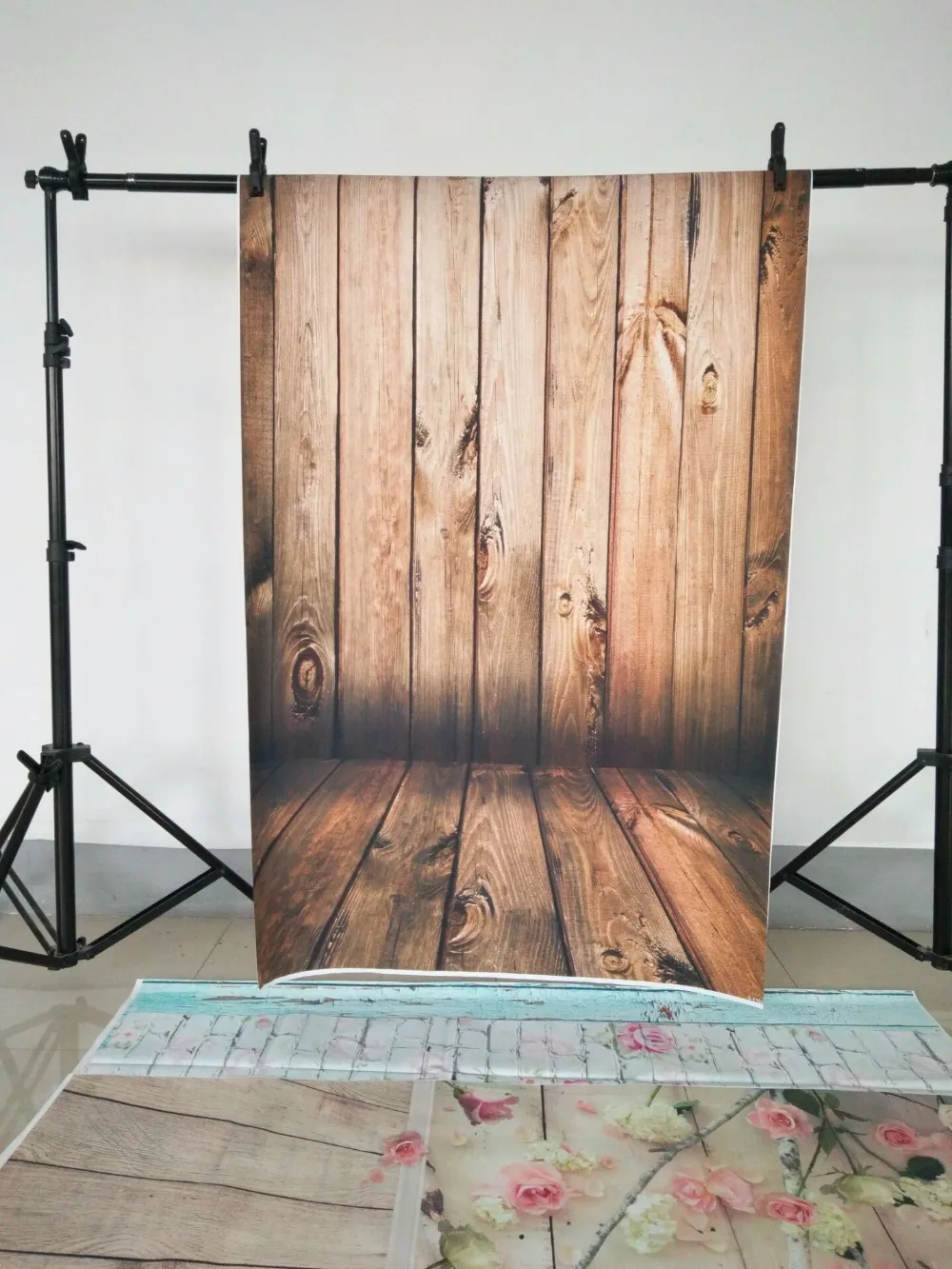 Retro Wooden Board Children Baby Photography Background Wood Floor Photo Backgrounds For Photo Studio