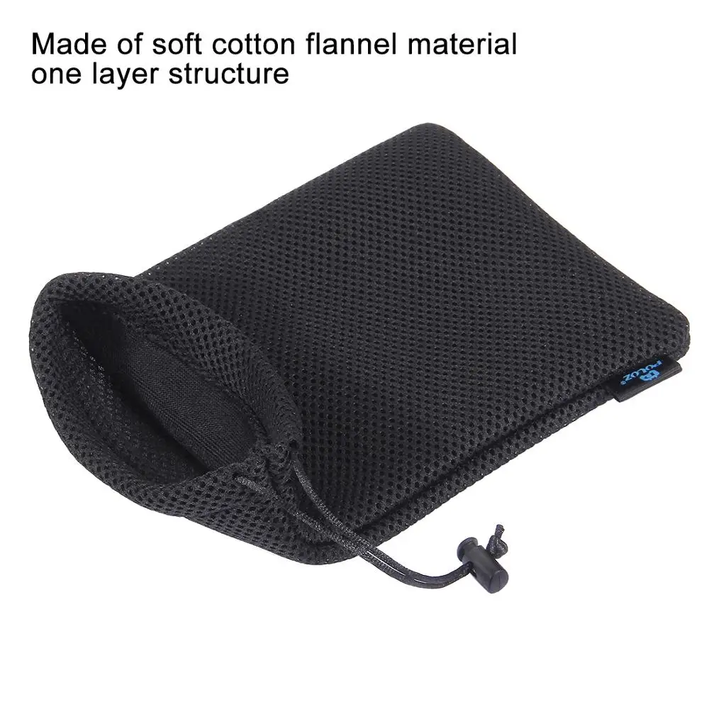 PULUZ For GoPro Accessories Nylon Mesh Storage Bag  For GoPro Hero11 Black/HERO10 Black For DJI OSMO Acton Cameras Accessories