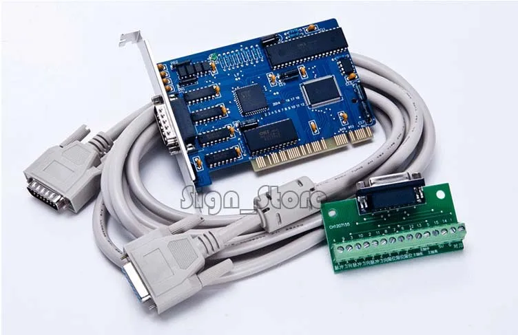 

DIY 3 axis CNC Router PCI NC Studio Card Controller Control System Board CNC Router Kits Parts free shipping