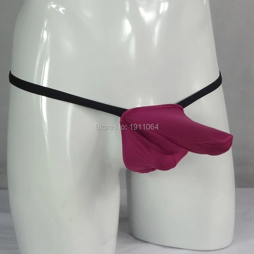 Willy Pouch Penis Sock String Thong Sleeve Soft Smooth Elephant G-string wear sleeve G535B