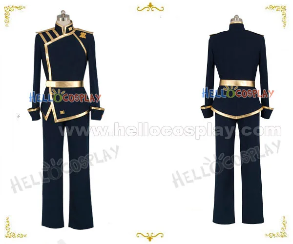 

07 Ghost Empire's Military Mikage Cosplay Costume H008