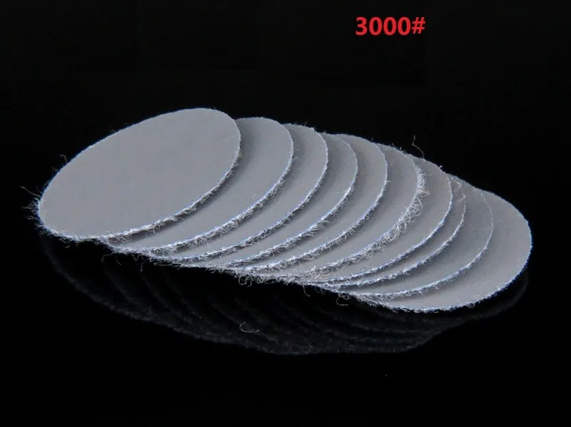 جديد 1 "25 مللي متر 100 قطعة يتدفقون لاصق الصنفرة ذاتية اللصق Aabrasive ورقة يناسب ساندر/تلميع 80-7000 #