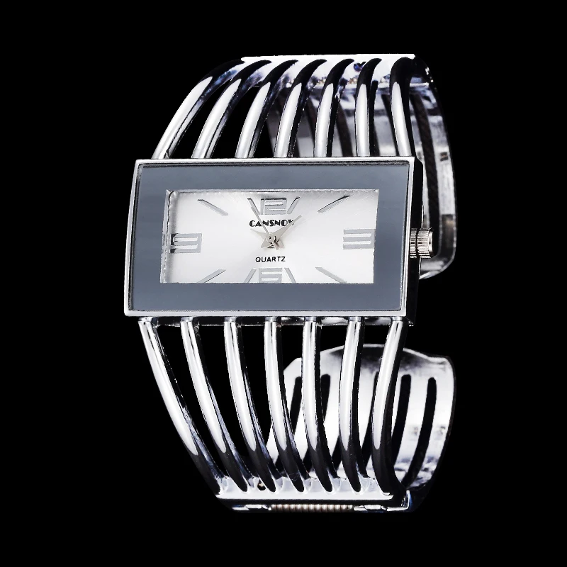 Women Fashion Bangle Watch Dress Full Stainless Steel Strap Luxury Rose Gold Bracelet Wrist Watch 2023 Hot Relogios Femininos