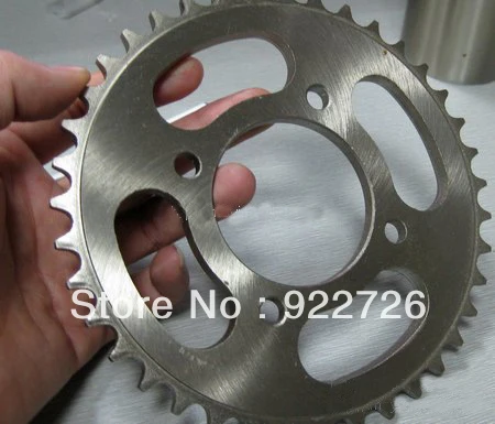 For Suzuki Hyosung Kawasaki EN GS Prince Models Motorcycle rear sprocket 39 41 43 Teeth 428 chain modification speed-raising