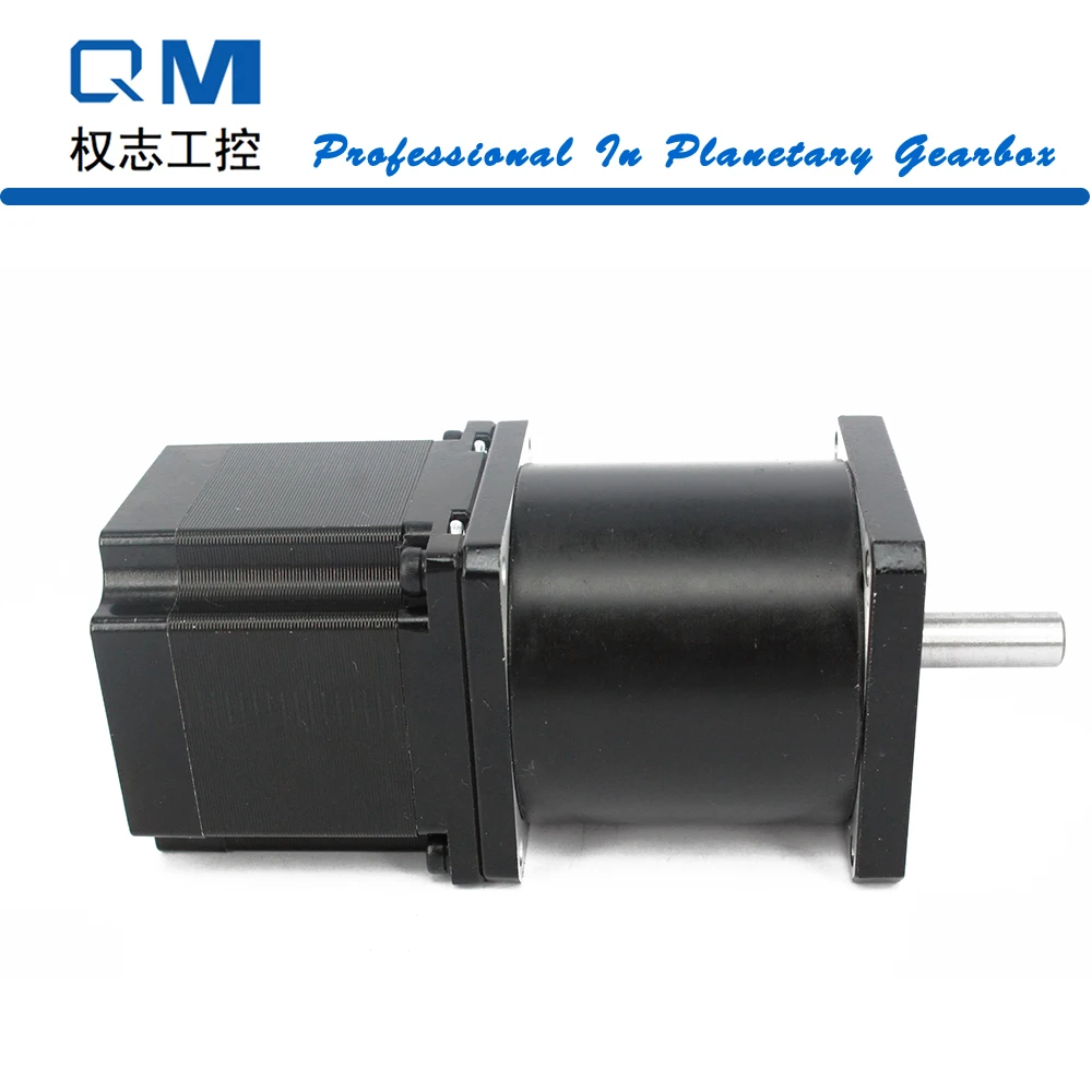 

Nema23 Stepper Motor L=54mm 4Wires Planetary Gearbox Metal Gear 25Arcmin Ratio 30:1 CNC Robot Pump