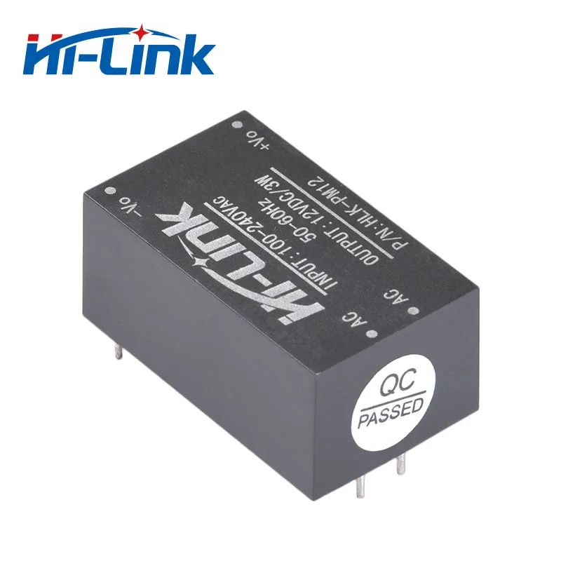 Free Shipping 25pcs AC DC 12v 3w HLK-PM12 Smart Home Step Down Switching Power Supplies Module Converter Intelligent Household