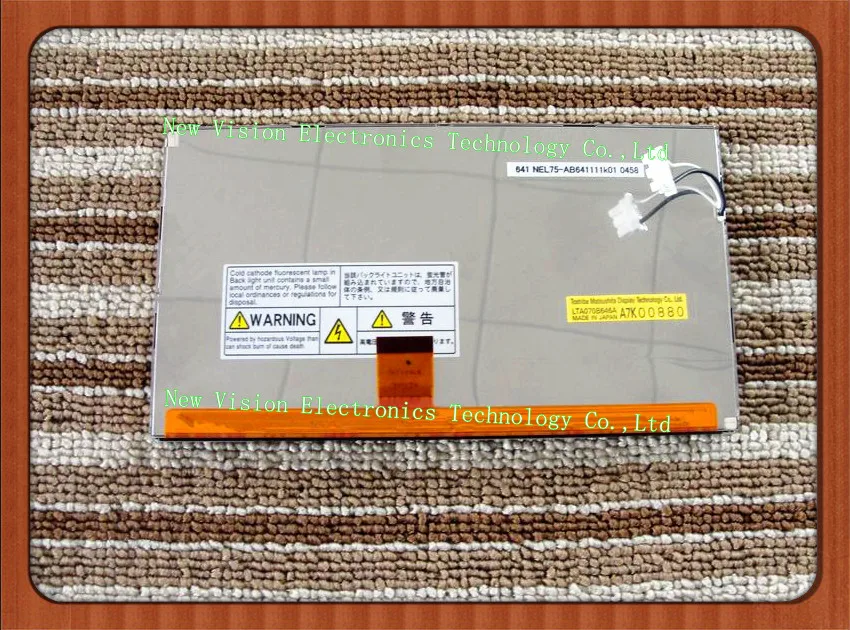 

LTA070B646A LTA070B1R0A New Original 7 inch LCD Panel Display