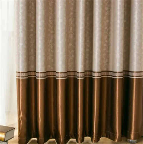 Modern gordijn klaar gemaakt bordeaux keukenraam verduisteringsgordijnen voor deuren voor slaapkamer woonkamer Cortinas op maat gemaakt