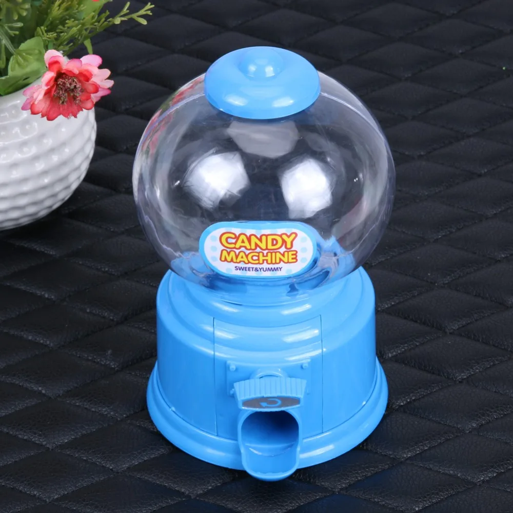 Mini máquina de doce em forma de bolha, dispensador de bola de goma, economia de dinheiro, caixa de brinquedos para presente de bebês, 14.5*8.7cm