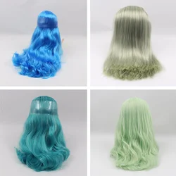 RBL Blyth Doll Scalp Wigs Including the Hard Endoconch Green and Blue Series
