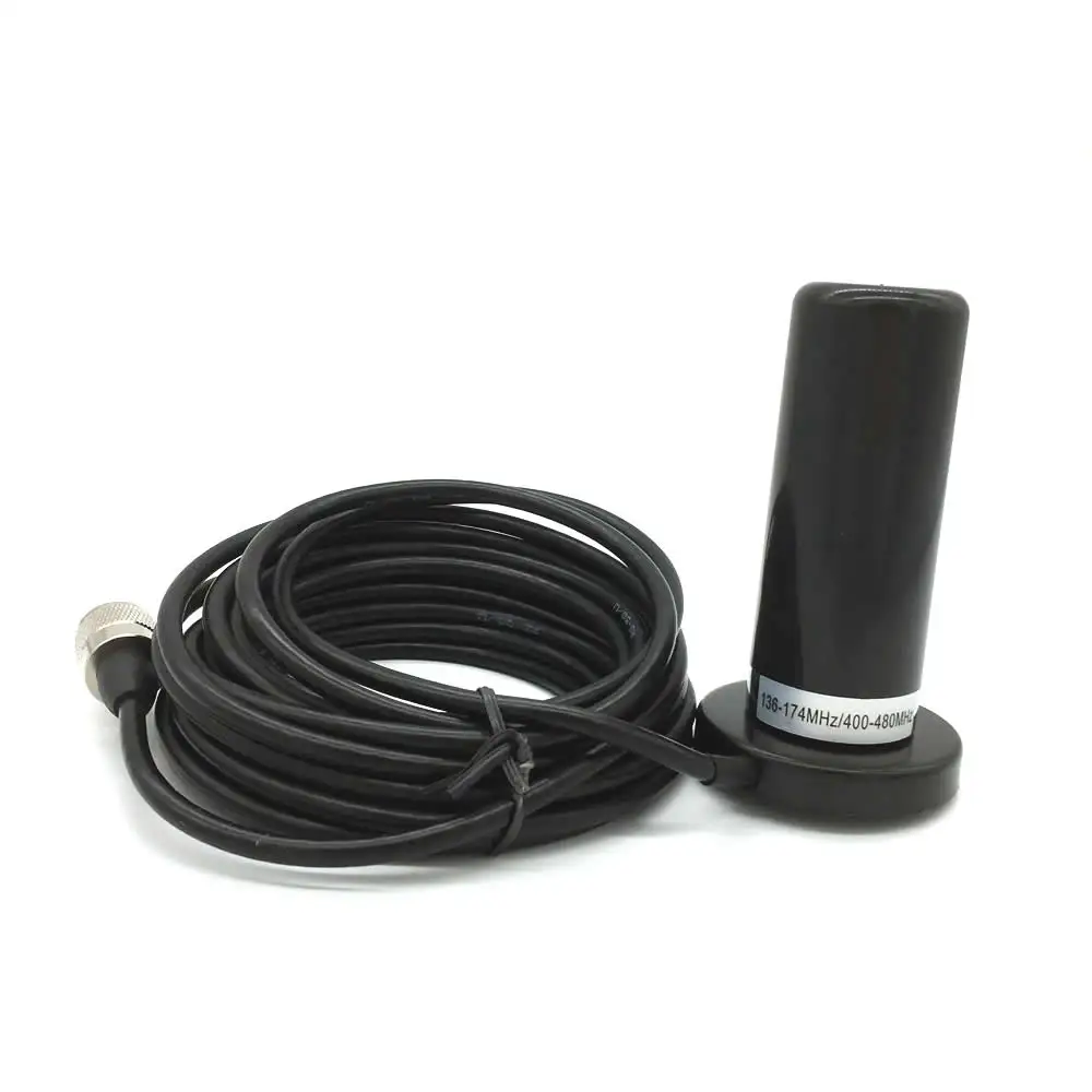 OPPXUN Phantom Antenna Dual Band HH-N2RS Antenna for Car Vehicle Mobile Radio UHF VHF 400-470 136-174MHZ M Interface