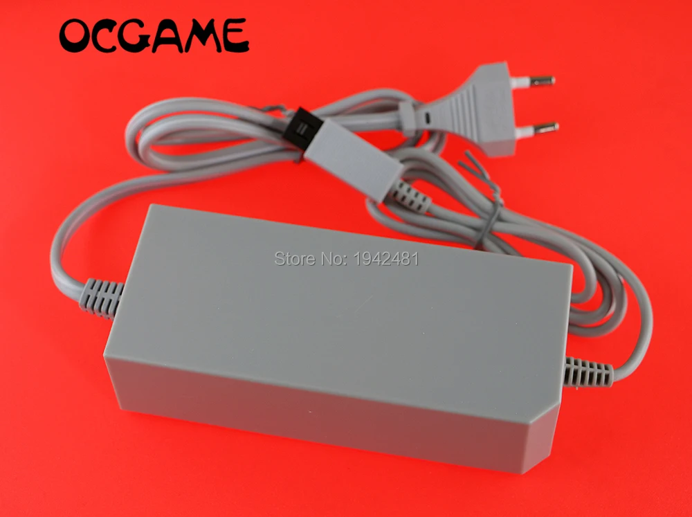 1PCS high quality US/EU Plug AC Adapter 100-240V 12V 3.7A Universal Wall Power Charger for Wii controller