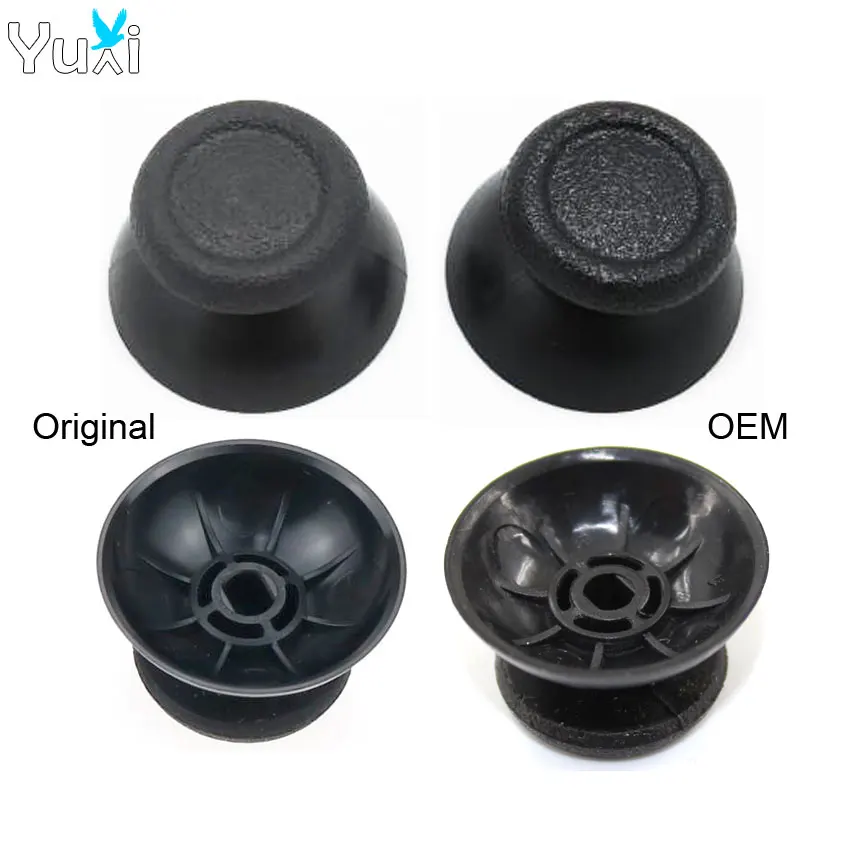 

YuXi 2pcs Original & OEM 3D Analog Joystick sticks for Sony Dualshock 4 PS4 DS4 Controller Analog Grips Cap