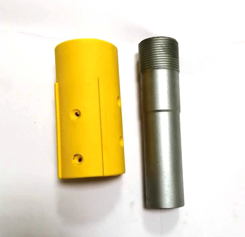 Пескоструйная насадка HOLDWIN, 1 1/4 дюйма, тонкая резьба B4C, карбид Вентури, с желтым нейлоновым держателем сопла высокого давления