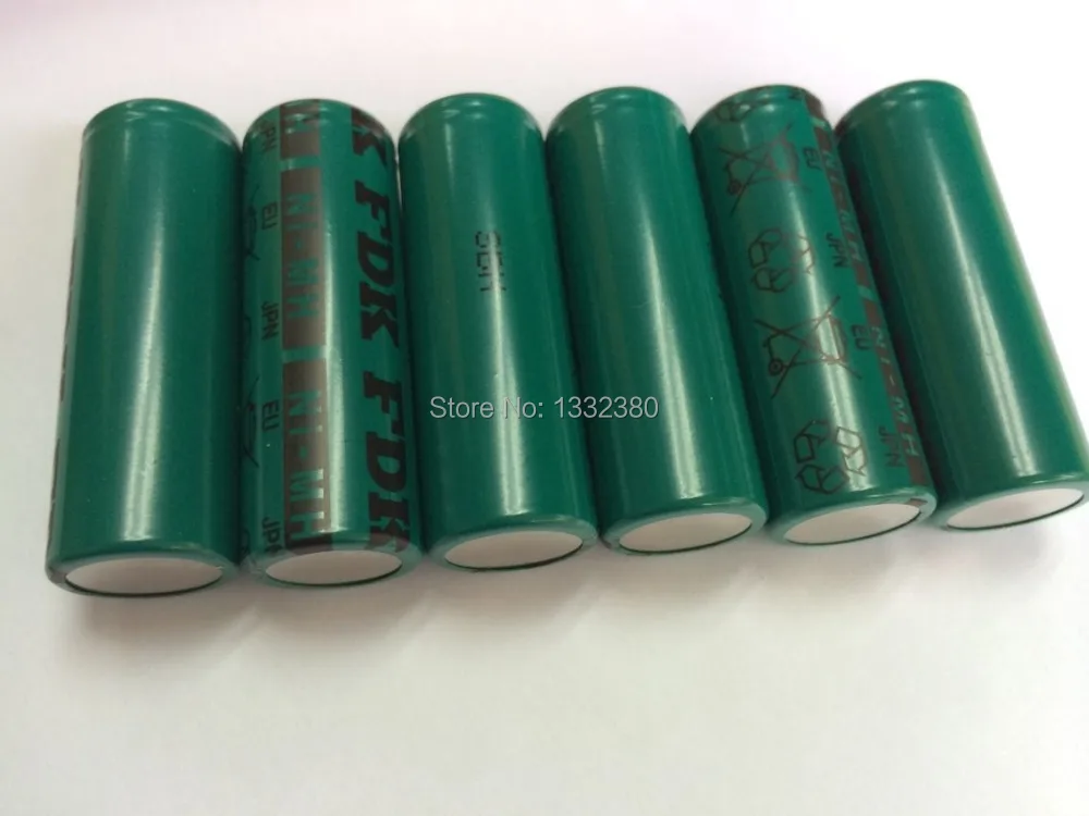 (240pcs/lot freight free to CA CH NO) 17500 FDK 2700mah HR-AU NiMH 1.2V battery cell